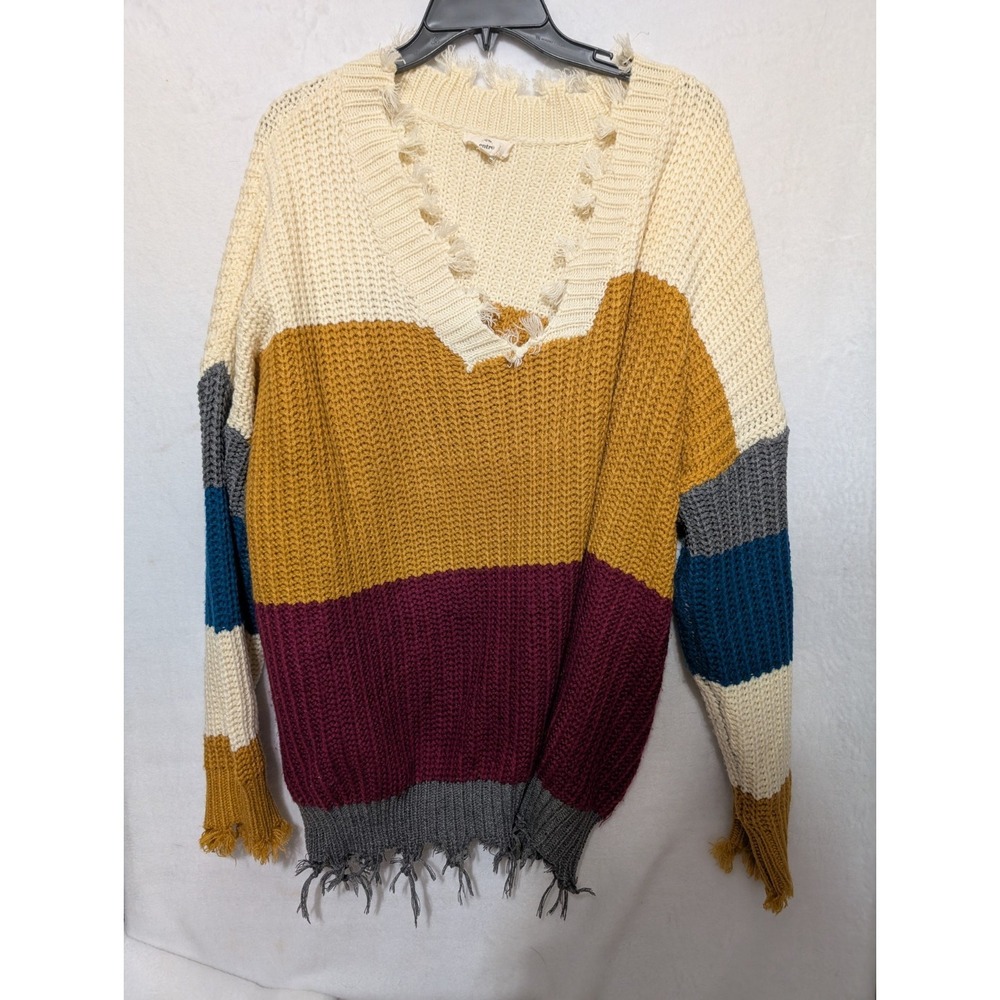 Entro‎ Multi Color Women's Sweater Size 2x  Pullover